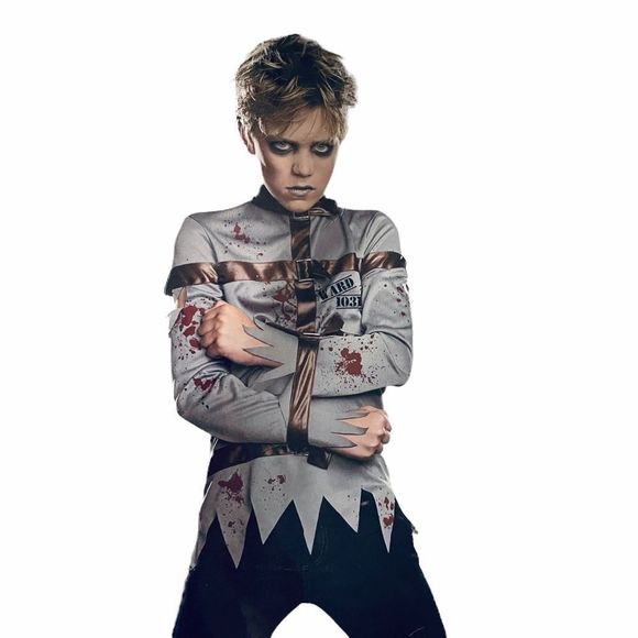 NWT Mischief & Mayhem Gone Mental Costume Boys S - Picture 1 of 9